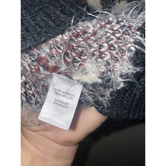 BP camo Leopard Animal Soft Sweater M Long Cardigan Oversize old money MOB - Picture 9 of 10